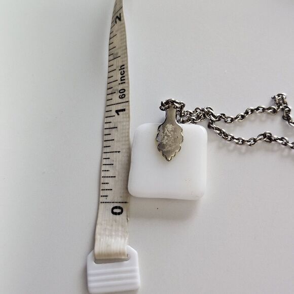 Mark Poulin Sterling Silver Colorful Cat Pendant Necklace - Picture 8 of 12